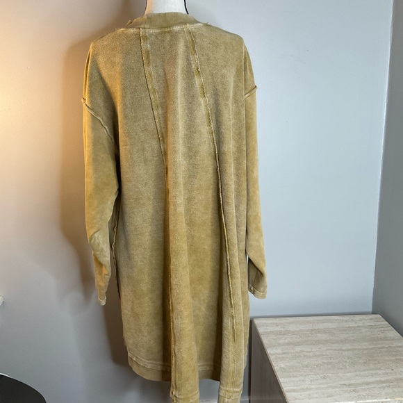 Free People Iggy Pullover, size Small, color Untold Gold, like new! - Picture 7 of 10